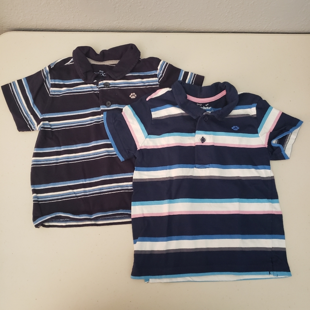 Bundle of 2 boys size 5T Sprockets shirts